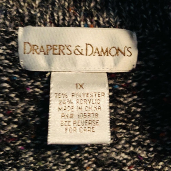 EUC bulky chunky knit cardigan size 1X - Picture 4 of 4